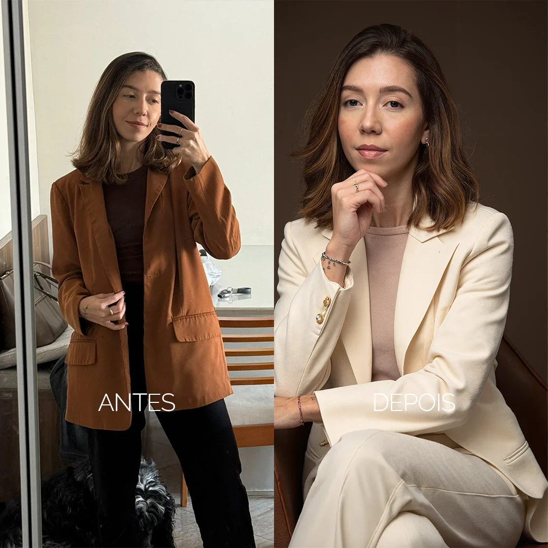 Transformação de imagem profissional - cliente 1