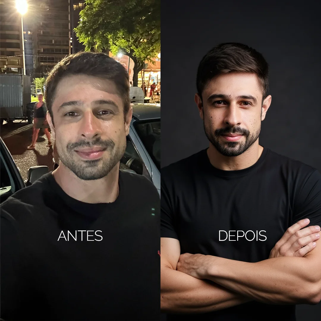 Transformação de imagem profissional - cliente 6