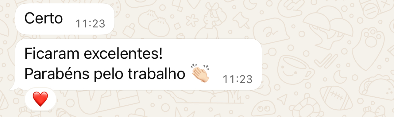 Depoimento de cliente