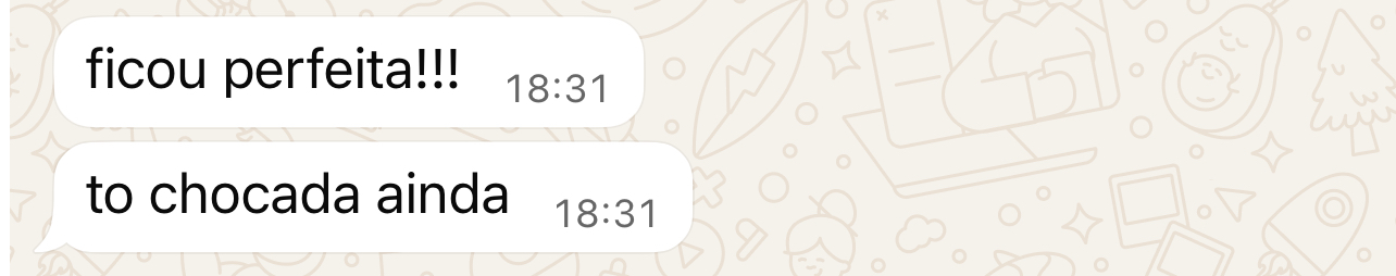 Depoimento de cliente